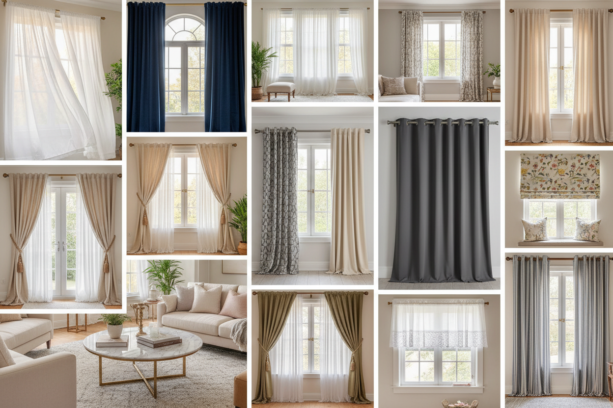 10 Curtain Styles That Instantly Elevate Your Home
