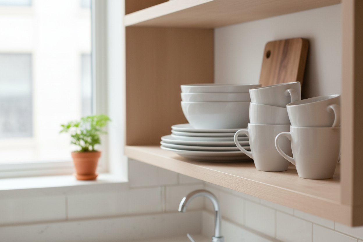 Best Dishware for Small Kitchens and Apartments