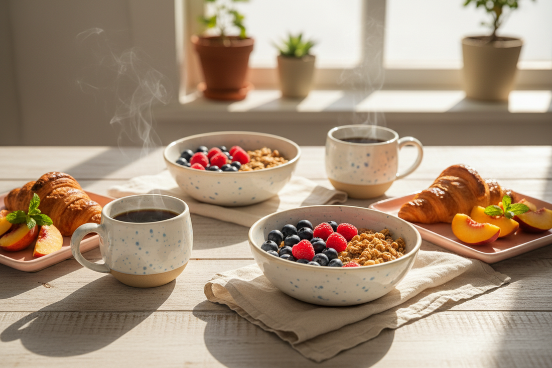 Breakfast in Style: Cereal Bowls, Mug Sets & Plates for Morning Favorites