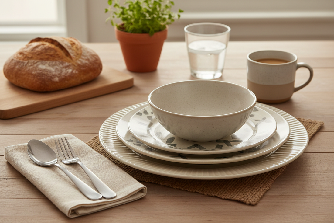 Casual Dinner Favorites: Plates, Salad Plates & Soup Bowls for Comfortable Meals