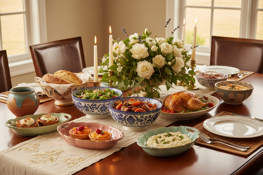 Elegant Entertaining: Decorative Bowls, Serving Dishes & Platters for Special Gatherings