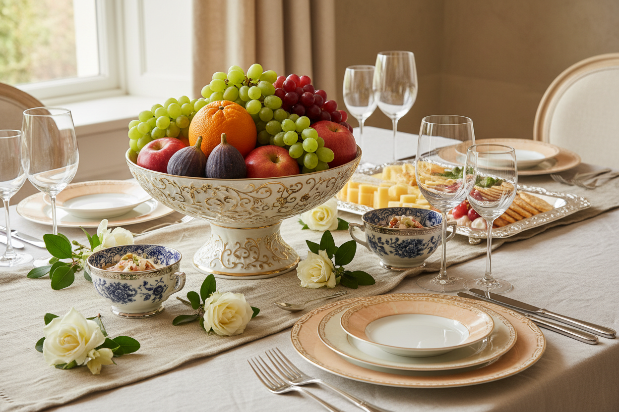 Elegant Table Settings: Decorative Bowls, Fruit Bowls & Platters for Every Occasion