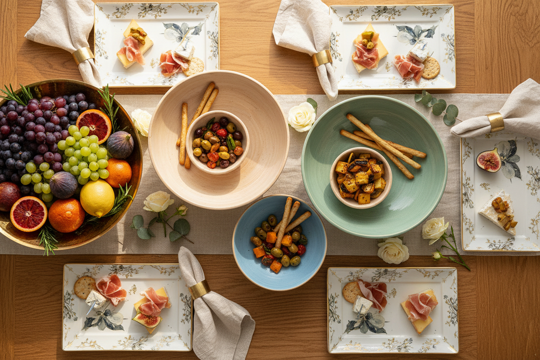 Elevate Your Dinner Party: Decorative Bowls, Appetizer Plates & Fruit Bowls That Impress