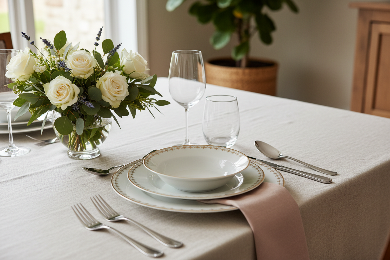 How to Style Your Table With the Right Dishware