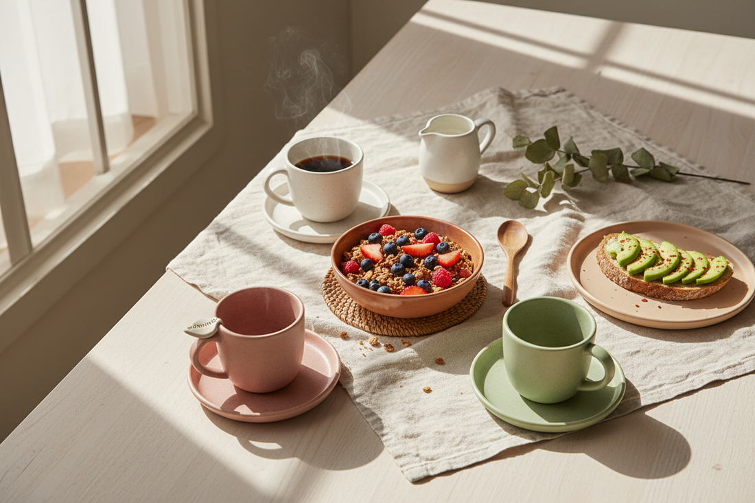 Morning Rituals Made Stylish: Coffee Cups, Cereal Bowls & Mug Sets You’ll Love