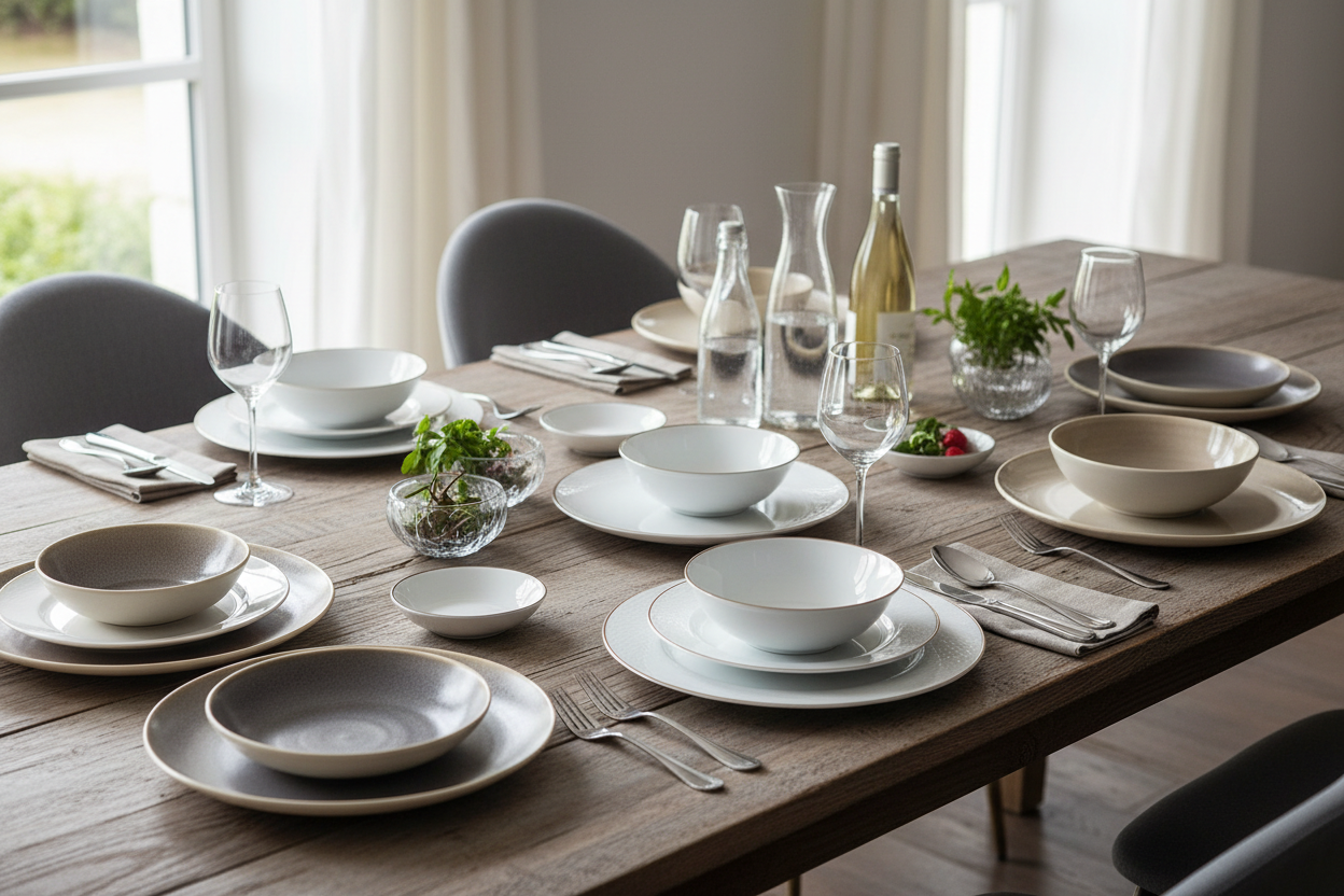 Top Dishware Sets for Hosting and Entertaining Guests