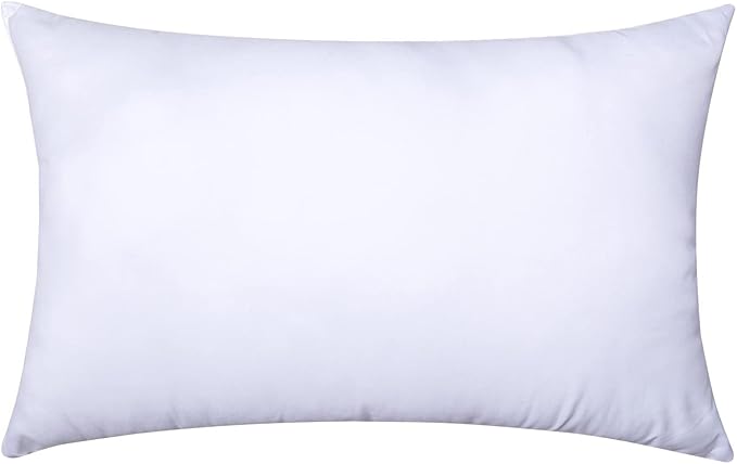 MIULEE Throw Pillow Insert Premium Pillow Stuffer Sham Rectangle for Decorative Cushion Bed Couch Sofa 16x20 Inch