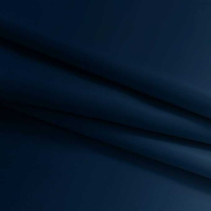 Yakamok Blue Ombre Curtains Room Darkening Grommet Curtains for Bedroom, Light Blocking Thermal Insulated Window Drapes for Living Room(2 Panels, 62x63 Inch)
