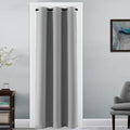 H.VERSAILTEX Doorway Curtain Blackout Closet Door Curtain Room Divider Window Treatment Curtain for Bedroom Thermal Insulated Privacy Drape Soundproof Grommet, 42 x 80 inches, 1 Panel, Dove Grey