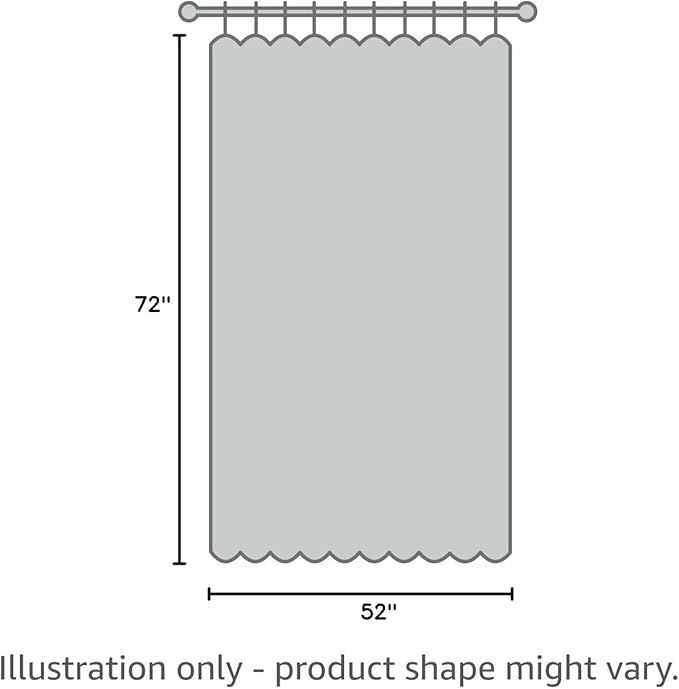 SimpleHome Ombre Room Darkening Curtains for Living Room, Light Blocking Gradient Grey to Gray White Thick Thermal Insulated Grommet Window Curtains/Drapes for Bedroom, 2 Panels, 52x72 inches Length