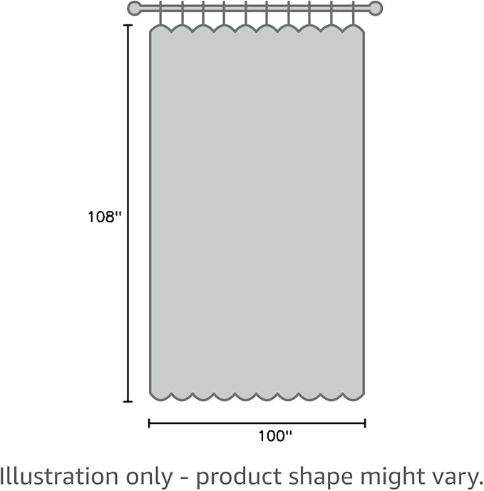 H.VERSAILTEX Blackout Patio Curtains 100 x 108 Inches for Sliding Door Extral Wide Blackout Curtain Panels Thermal Insulated Room Divider - Grommet Top, 9' Tall by 8.5' Wide - Navy Blue