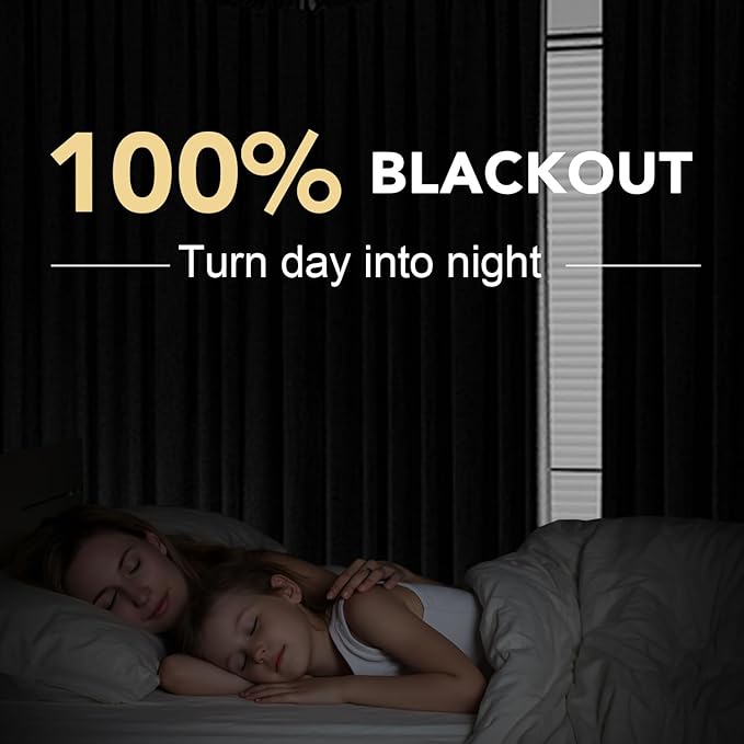 H.VERSAILTEX Linen Curtains 100% Blackout Curtains for Bedroom 102 inch Long Full Light Blocking Nature Linen Blended Window Curtains for Living Room Nickel Grommet (2 Panels, Navy)