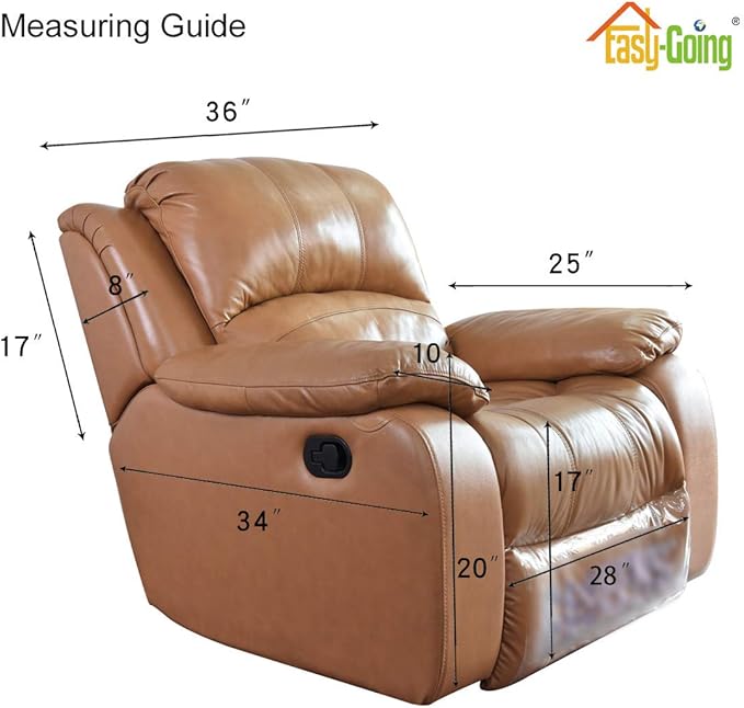 Easy-Going Oversized Recliner Cover Reversible Couch Cover Sofa Cover for Living Room Water Resistant Furniture Protector with Elastic Straps for Pets Dog (Oversized Recliner, Dark Gray/Beige)