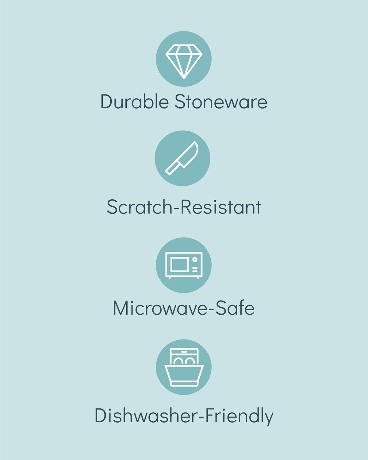 Stoneware breakfast & dessert plates set 2 pcs – Dark gray stylish cake plates – Dishwasher, microwave and scratch resistant – Small salad plates – Dinner service