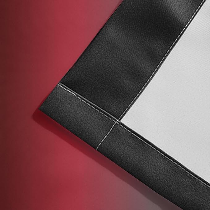 Yakamok Blackout Ombre Burgundy and Black Curtains for Bedroom, Gradient Room Darkening Curtains, Grommet Thermal Insulated Light Blocking Window Drapes/Curtain for Living Room,52 x 84 Inch,2 Panels
