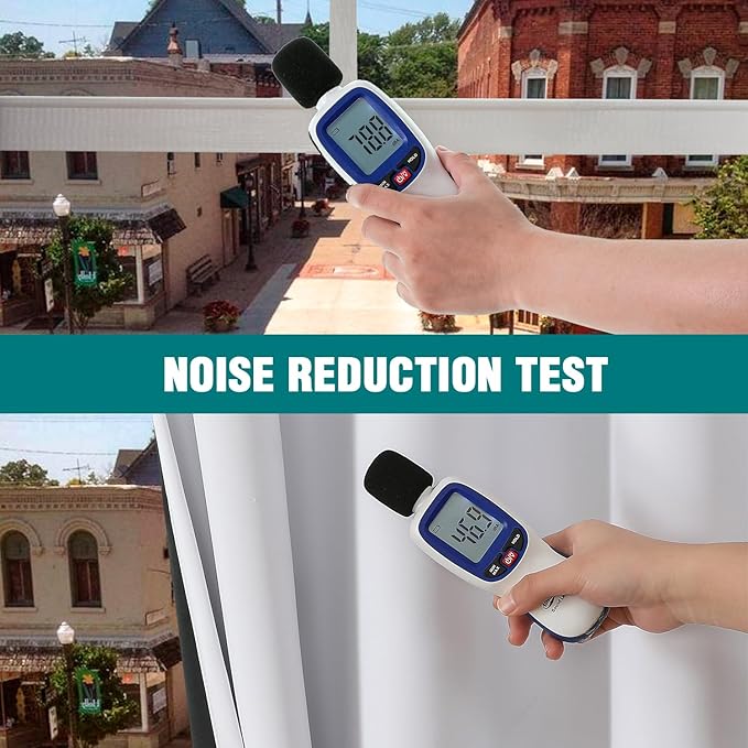 ChrisDowa White 100% Blackout Curtains for Bedroom with Black Liner, 2 Thick Layers Total Blackout Thermal Insulated Grommet Small Window Curtains 2 Panels Set (Pure White, 42 x 45 Inch)