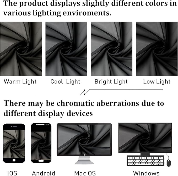 Lecloud Black Sheer Curtains 90 Inches Long 2 Panels Set, Privacy Voile Light Filtering Drapes, Airy Solid Window Curtains with Rod Pocket for Living Room Bedroom Basement, Each Panel 42" W x 90" L