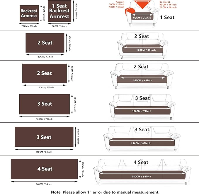 Velvet Couch Cover, Washable Sectional Sofa Cover, Anti Slip Sofa Slipcover for 3 Cushion Couch Sofa L Shaped Armrest Backrest, Furniture Protector Covers for Pets Kids(1PC,Pink,36"×63")