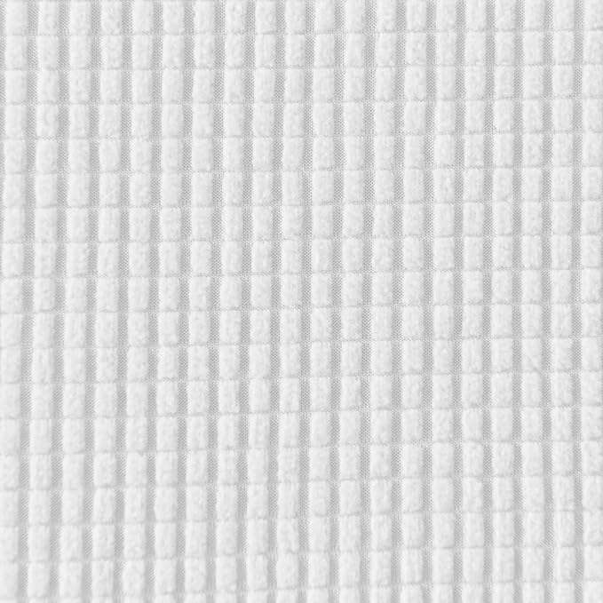 Easy-Going Stretch Sofa Slipcover 1-Piece Sofa Cover Furniture Protector Couch Soft with Elastic Bottom for Kids, Polyester Spandex Jacquard Fabric Small Checks (Sofa, Snow White)