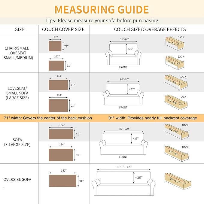 Couch Cover for Dogs, Boho Sofa Covers for 3 Cushion Couch, Chenille Sofa Slipcover for Pets Washable, L-Shape Sectional Couch Cover Soft Throw Blankets with Tassels(91x118,Khaki)