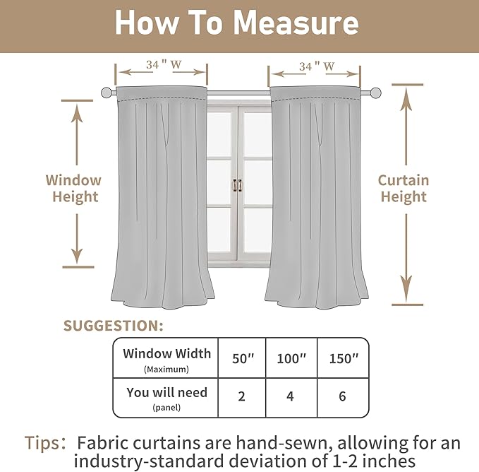 LAMIT Orange Linen Curtains 40 Inch Length, Semi Sheer Light Filtering Panels Back Tab and Rod Pocket Rust Country Decor Drapes for Small Windows/Kitchen, Burnt Orange, 2 Panels, 34 x 40 Inch