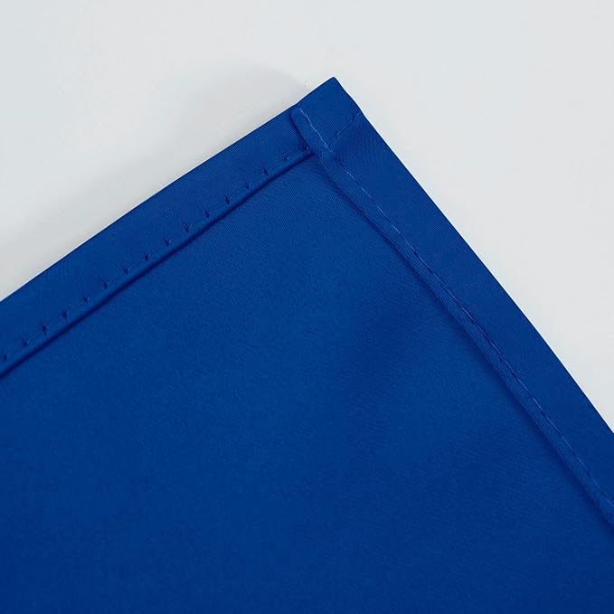 LEMOMO Royal Blue Thermal Blackout Curtains/42 x 84 Inch/Set of 2 Panels Room Darkening Curtains for Bedroom