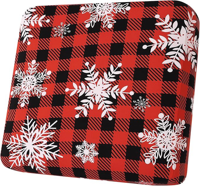 Smiry Printed Couch Cushion Covers, Stretch Soft Couch Covers for Sofa, Washable Non-Slip Sofa Slipcover Furniture Protector for Indoor and Outdoor (1 Pack, Burgundy)