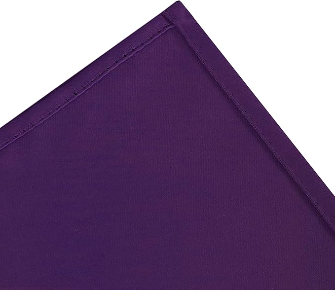 LEMOMO Purple Thermal Blackout Curtains/52 x 108 Inch/Set of 2 Panels Room Darkening Curtains for Bedroom