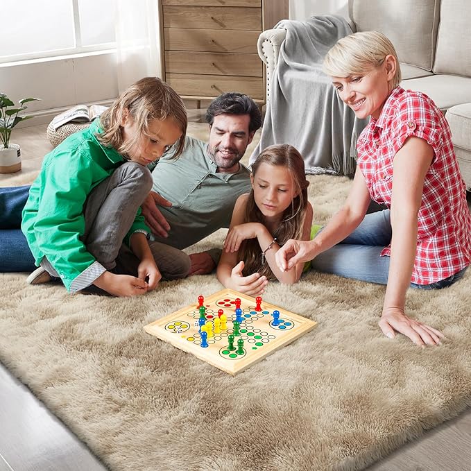 Shag Area Rugs for Bedroom Living Room,6X9 Ultra Soft Fluffy Area Rugs for Dorm, Indoor Carpet Nursery Rugs for Kids Room Home Decor,Camel