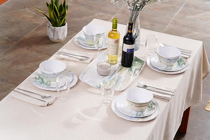 By the Shore Set of 6 Melamine Salad Plates, 8.5"