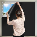 100% Blackout Curtains for Bedroom 2 Pack 79"x57" Portable Window Blinds Cover Adhesive Thermal Blackout Blinds No Drill Guard Blind Window Shades Temporary Room Darkening Shades for Skylight RV Dorm