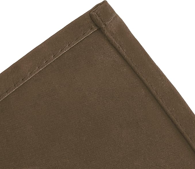 LEMOMO Brown Thermal Blackout Curtains/52 x 72 Inch/Set of 2 Panels Room Darkening Curtains for Bedroom