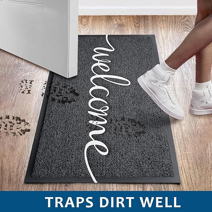 EARTHALL Funny Welcome Mats Outside/Inside 59"x24", Front Door Mat Outdoor Entrance, Indoor Outdoor Mats for Home Entrance, Funny Doormat Outside/Inside Entry, Front Porch Decor for Farmhouse