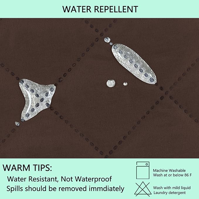 Reversible Oversized Sofa Covers Couch Cover Furniture Protector for Dogs Elastic Straps Water Resistant(XLSofa,Chocolate/Chocolate)