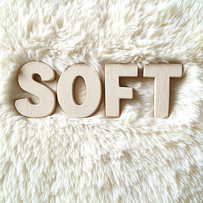 OLANLY 6x6 Area Rugs for Living Room Bedroom, Machine Washable Soft Fluffy Shaggy Bedside Rug, Indoor Floor Carpet for Kids Girls and Boys, Dorms, Nursery Rooms, Home Decor Aesthetic, Ivory